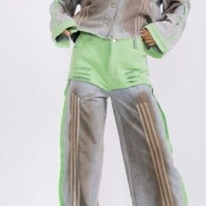 Galita Fashion Two-Tone Denim Jacket